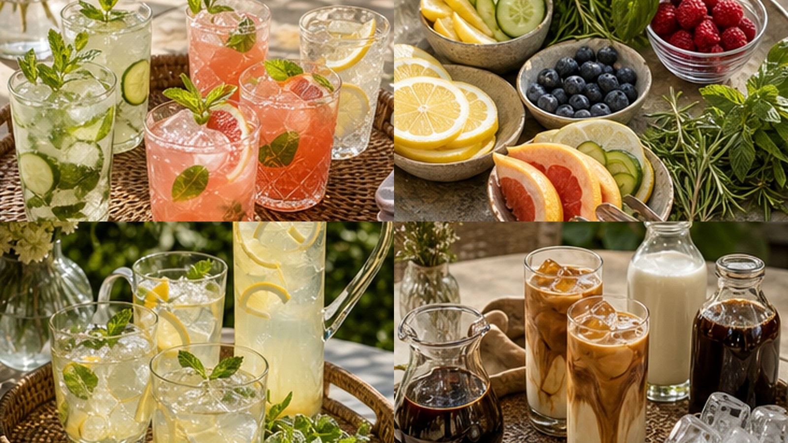 Serving Tray Ideas That Make Mocktails and Cocktails Easier to Carry