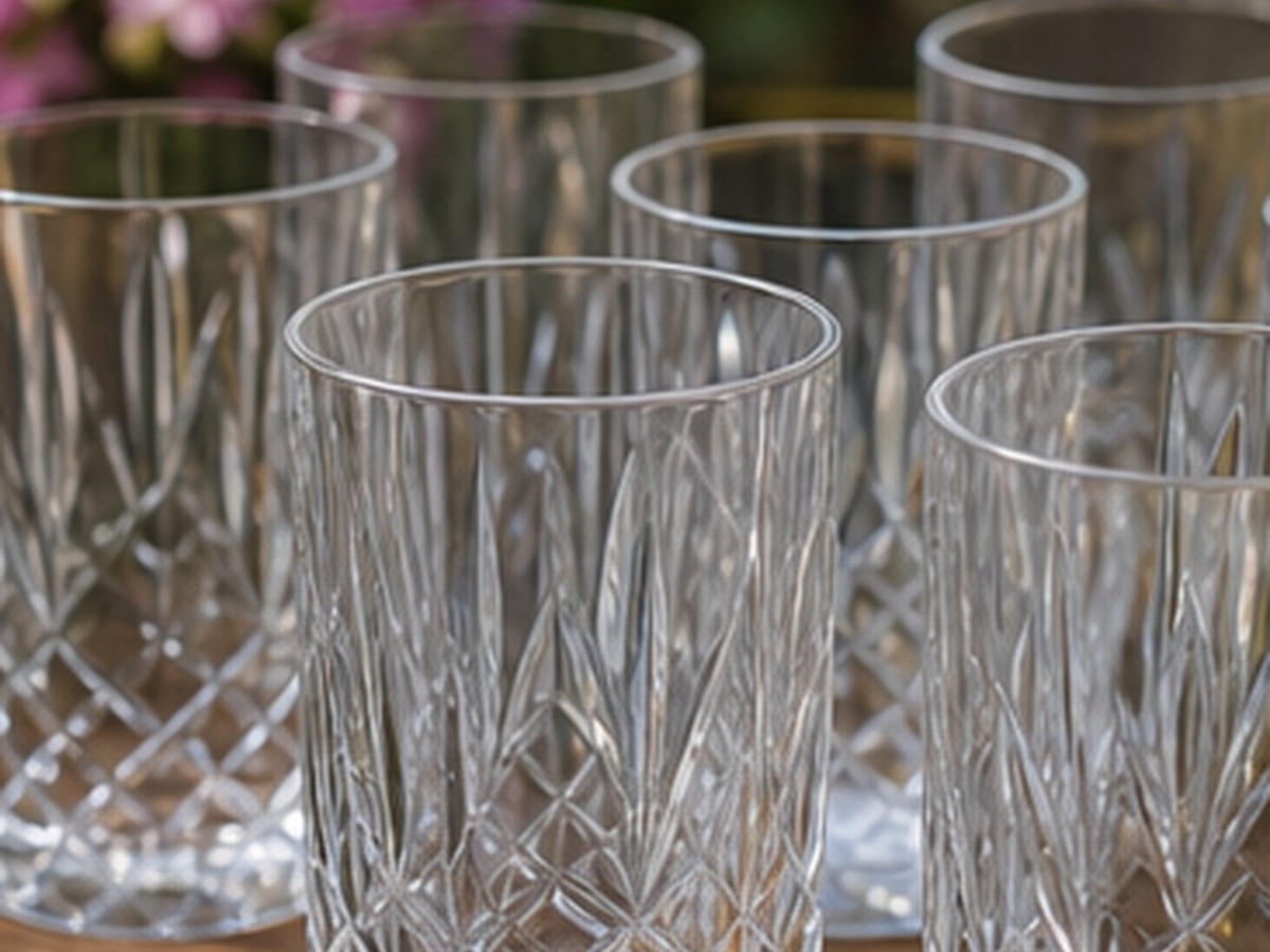 Illustrative bar cart setup; not a photo of the linked item