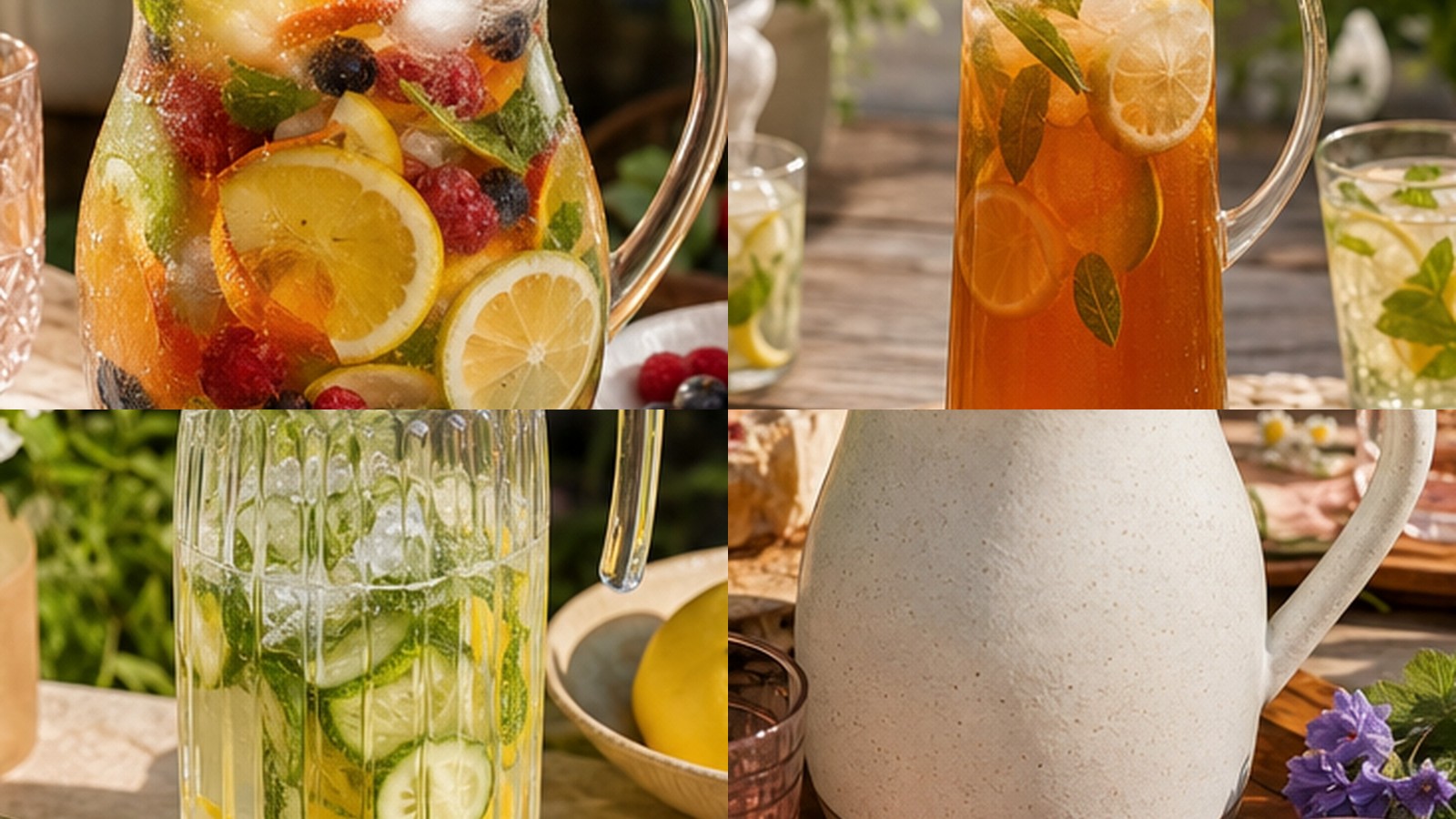 Best Pitchers for Batch Mocktails Guests Can Pour Themselves