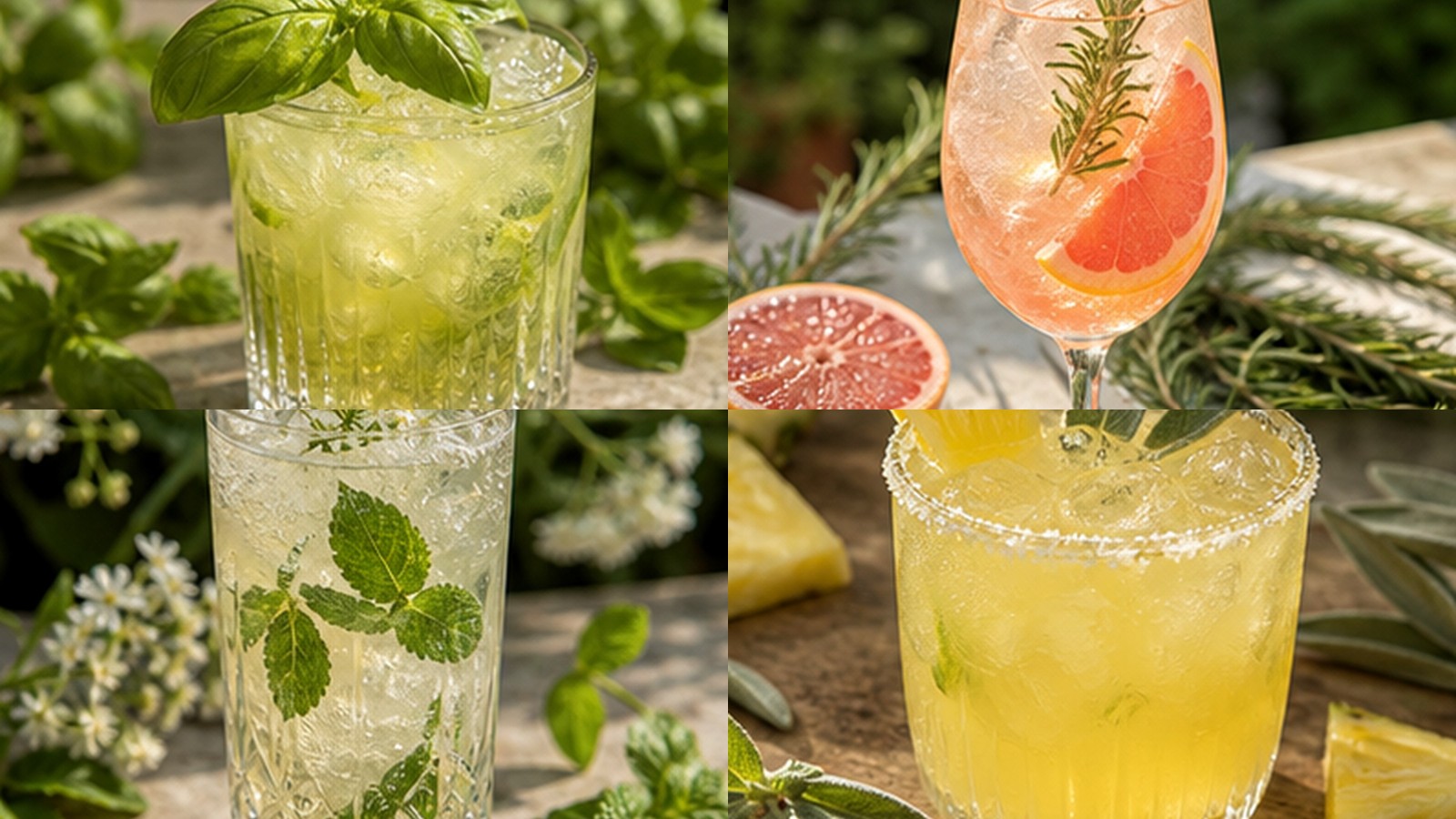 Garden Party Cocktails: The Fresh Herb Menu to Save Before Guests Arrive