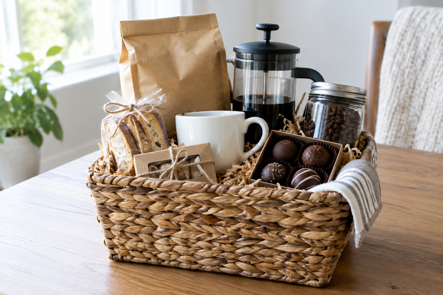 Illustrative coffee gift styling; not a photo of the linked item
