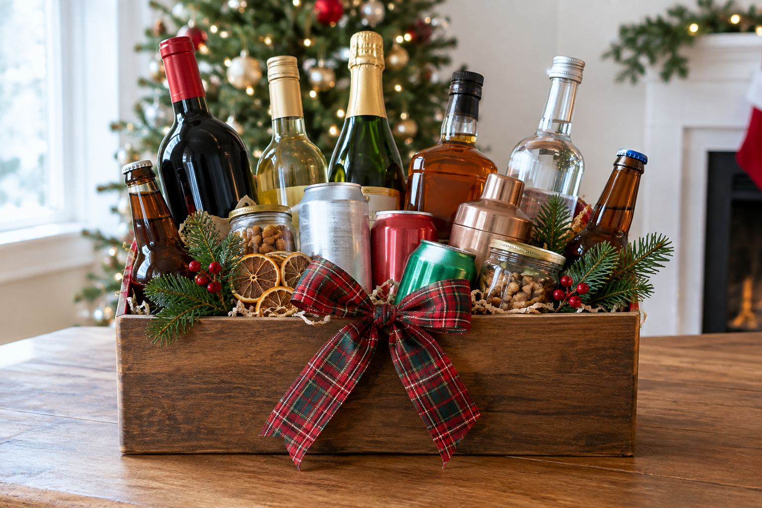 Illustrative winter drink gift styling; not a photo of the linked item
