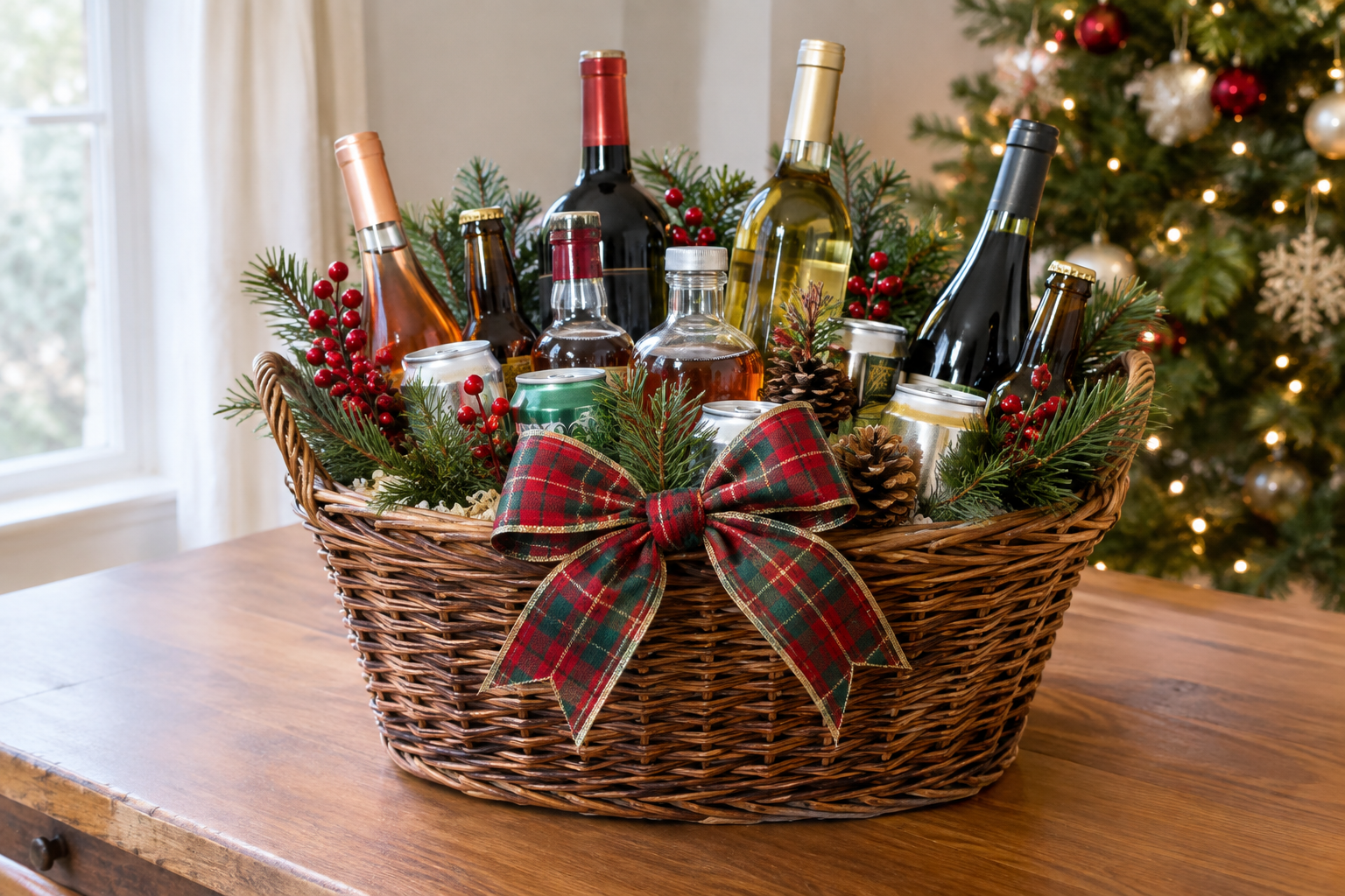 Illustrative gift and drink styling; not a photo of the linked item