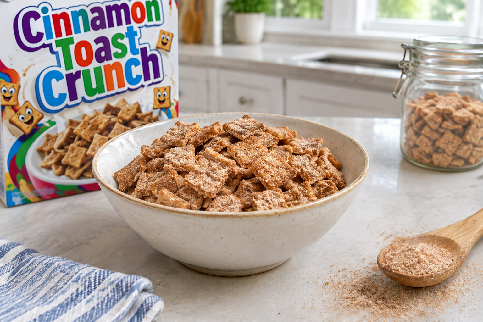 Cinnamon toast crunch shot in a cinnamon sugar rimmed glass with amber liquid