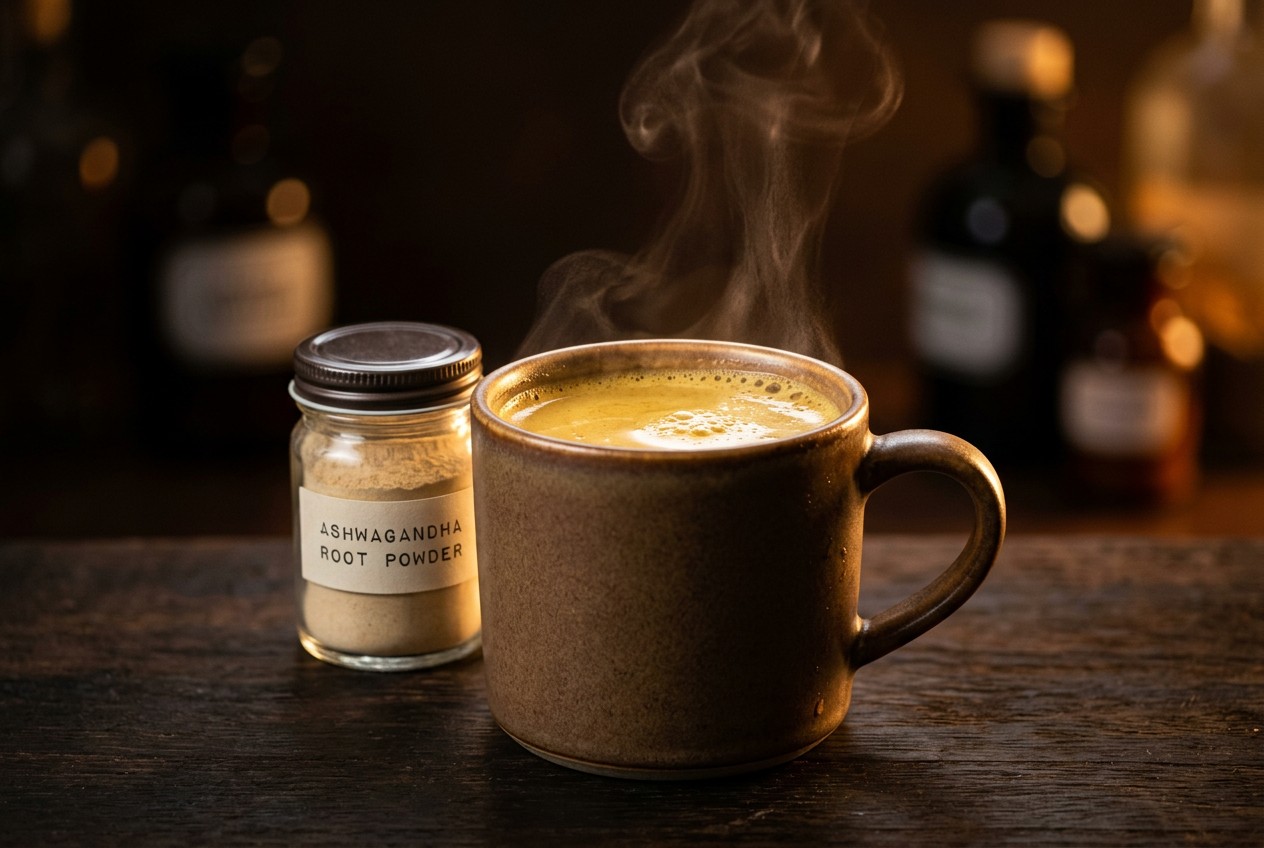 Ashwagandha Drink Recipe for Stress Relief and Energy