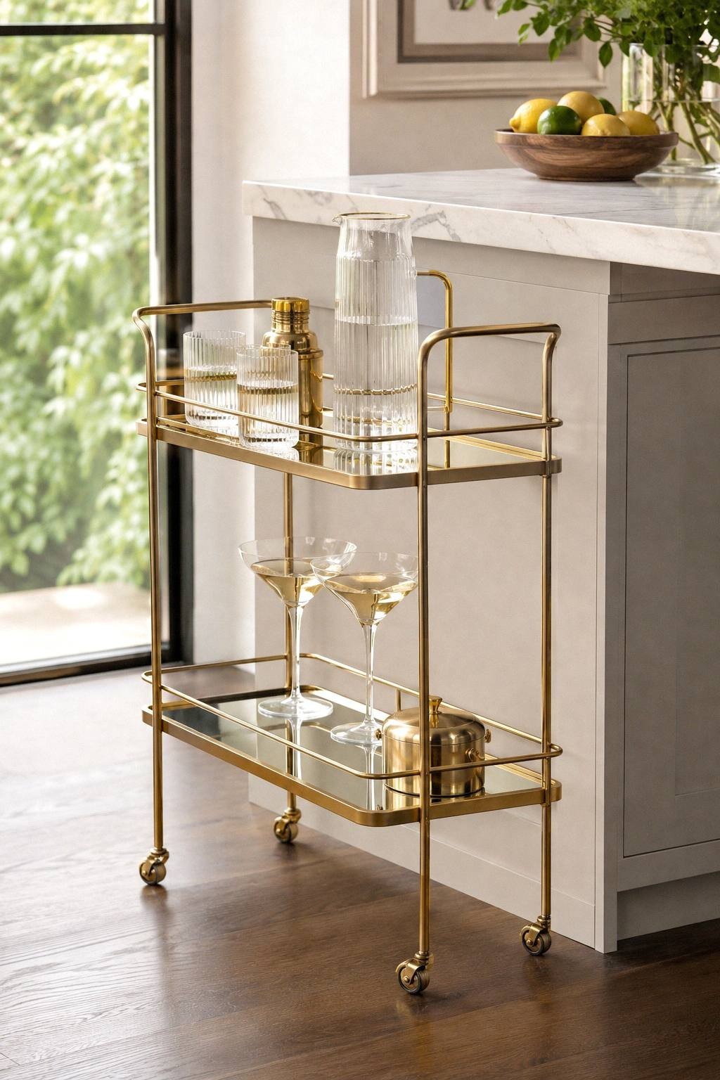 Bar Cart Accessories That Feel Planned