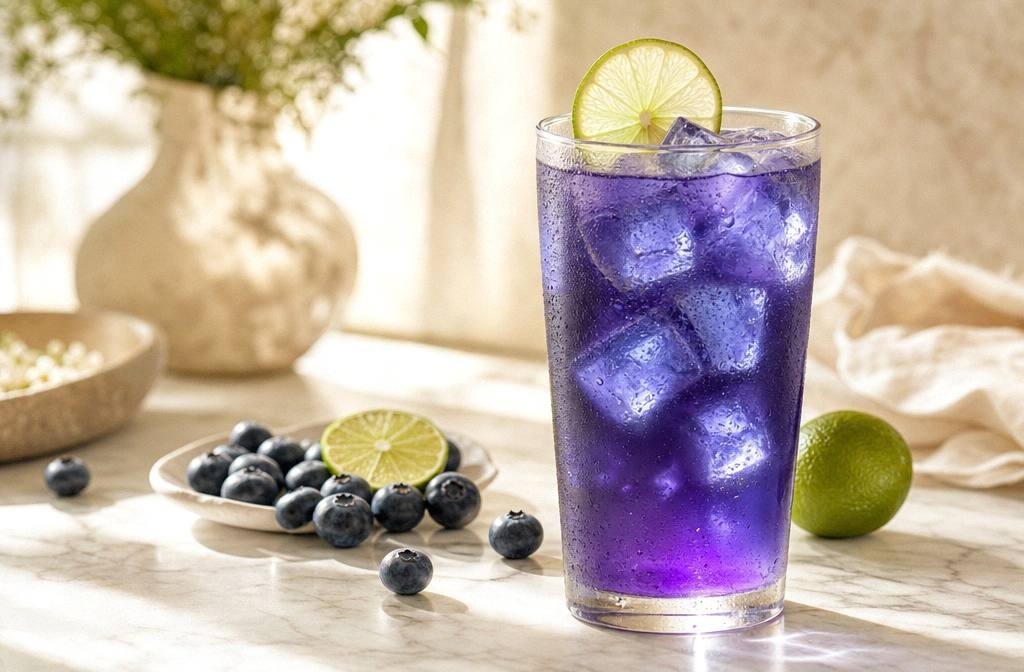 Blueberry Coconut Water Energy Drink (No Cans)