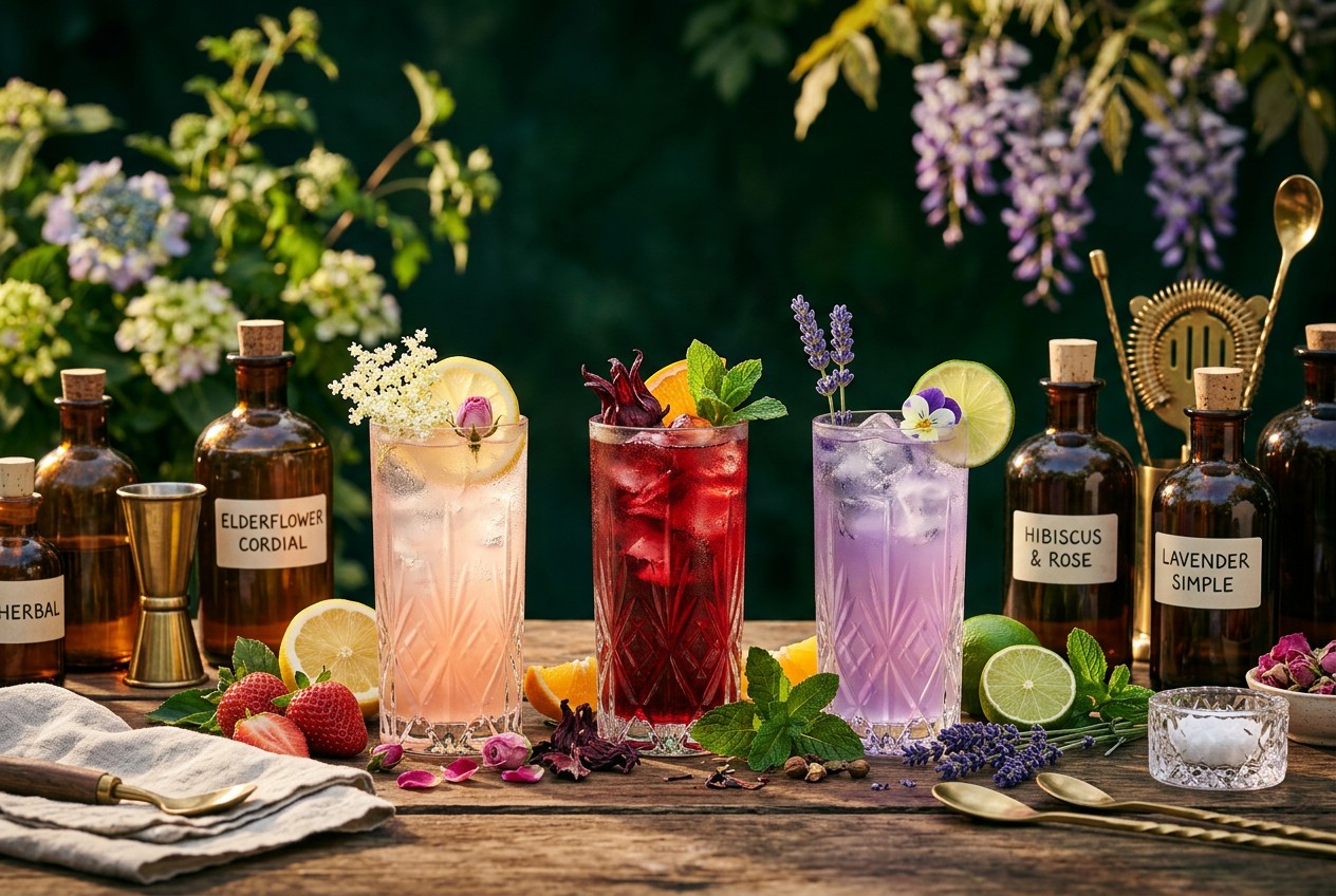 Botanical Mocktail Recipes for Spring Parties and Gatherings