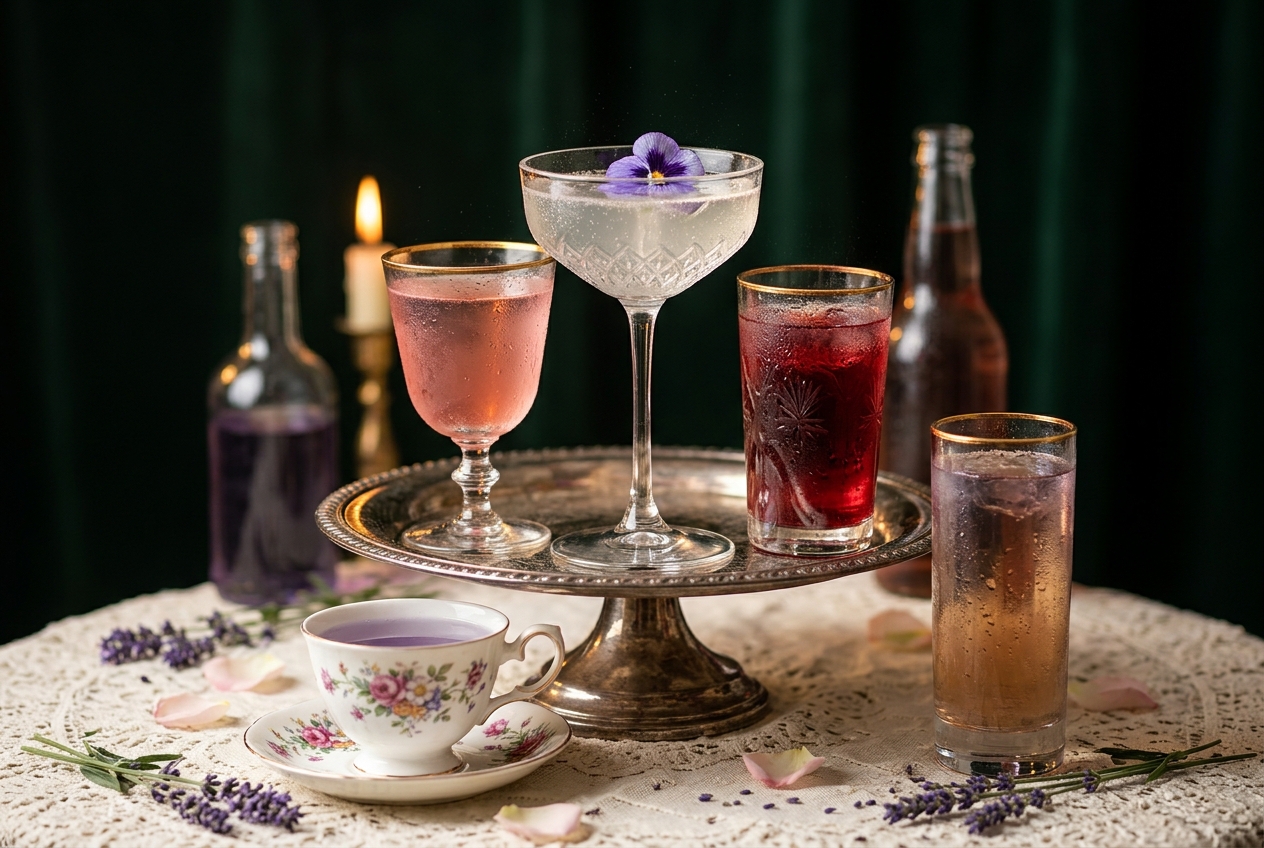 Bridgerton Tea Party Mocktails: 5 Elegant Recipes