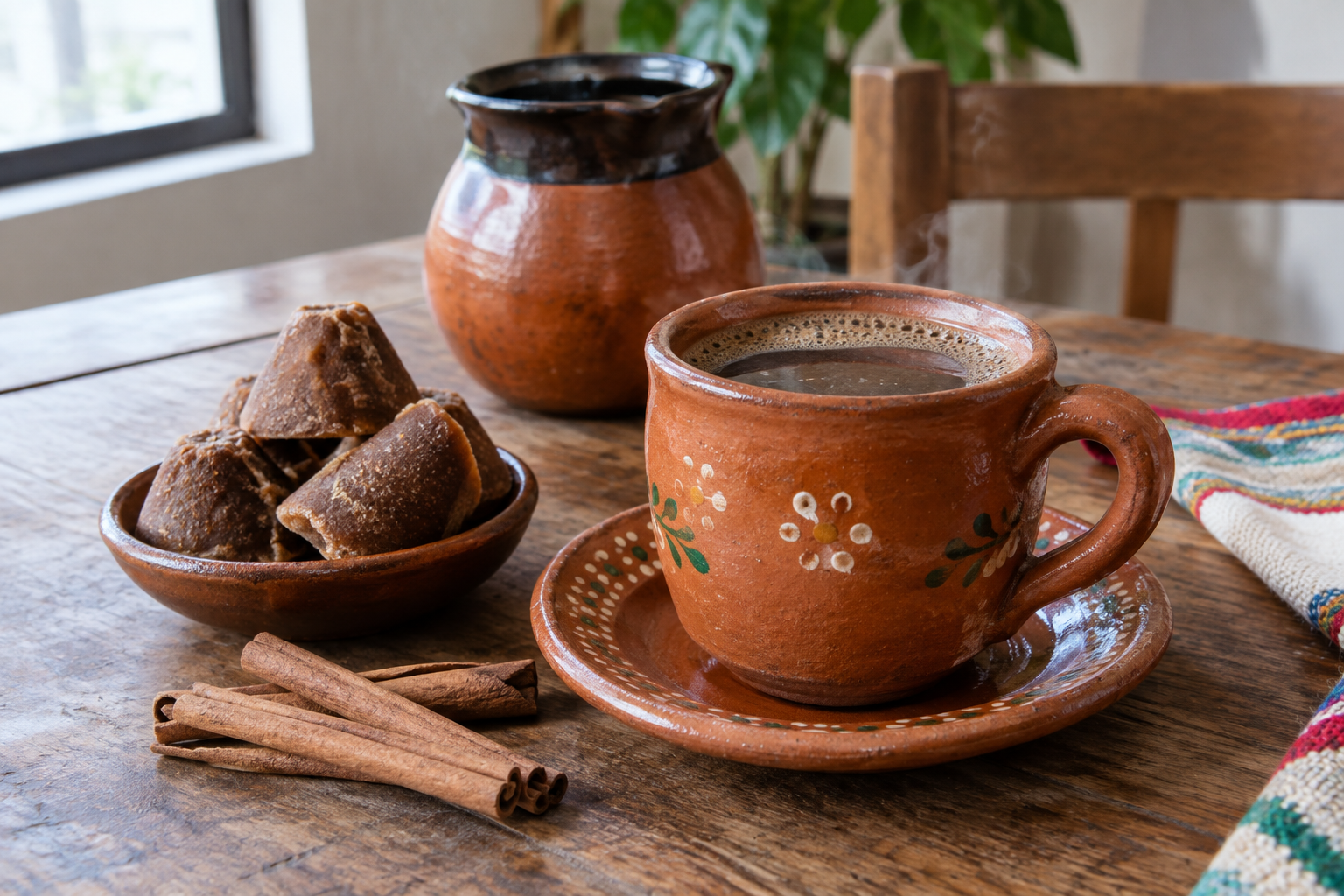 Cafe de Olla Recipe with Piloncillo and Cinnamon