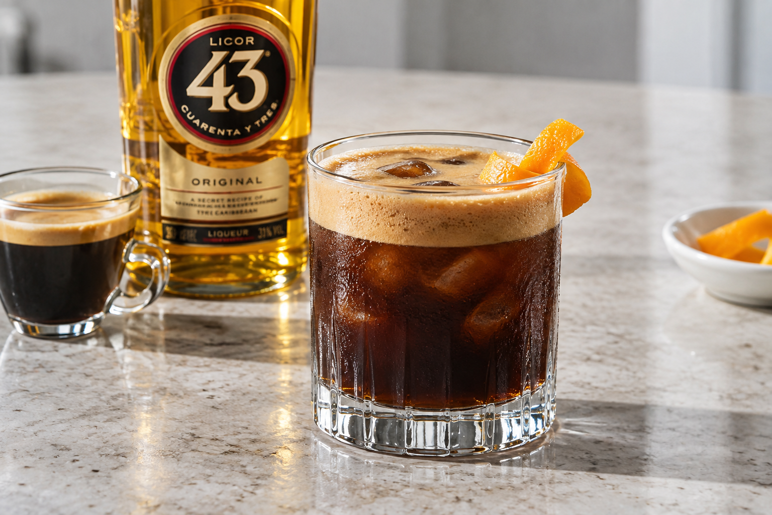 Carajillo Recipe with Licor 43 and Espresso