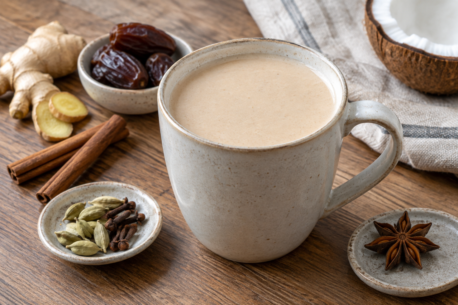 Chai-Spiced Coconut Milk