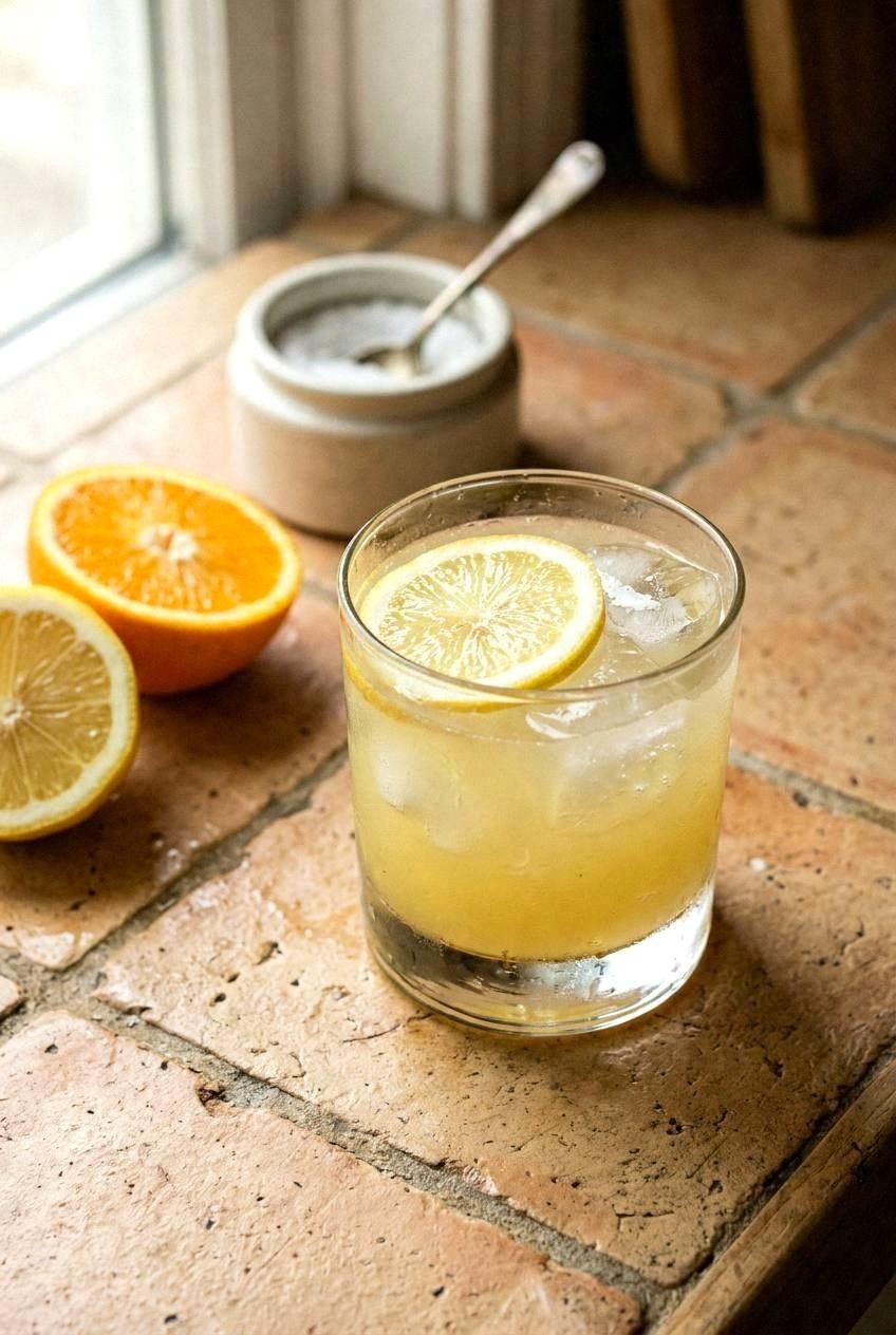 The citrus version uses a measured amount of salt for flavor, without a sports-drink claim.