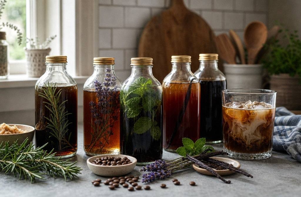 Coffee Syrups You Can Make With Herbs You Already Use