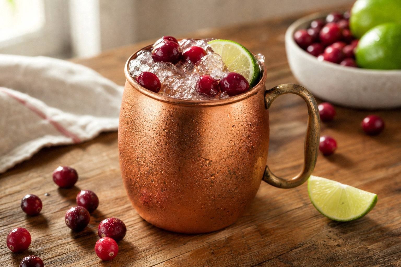 Cranberry Moscow Mule
