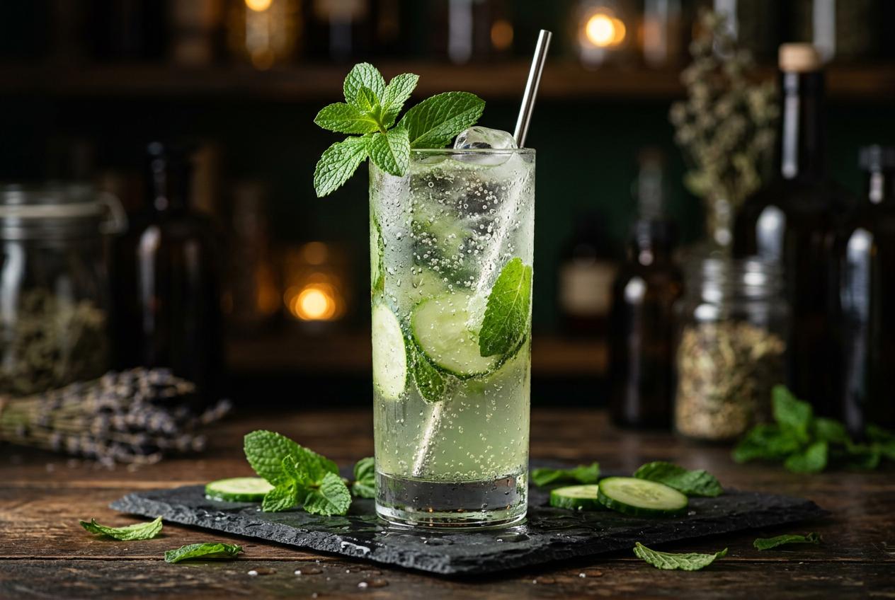 Cucumber Mint Fizz: A Refreshing Mocktail