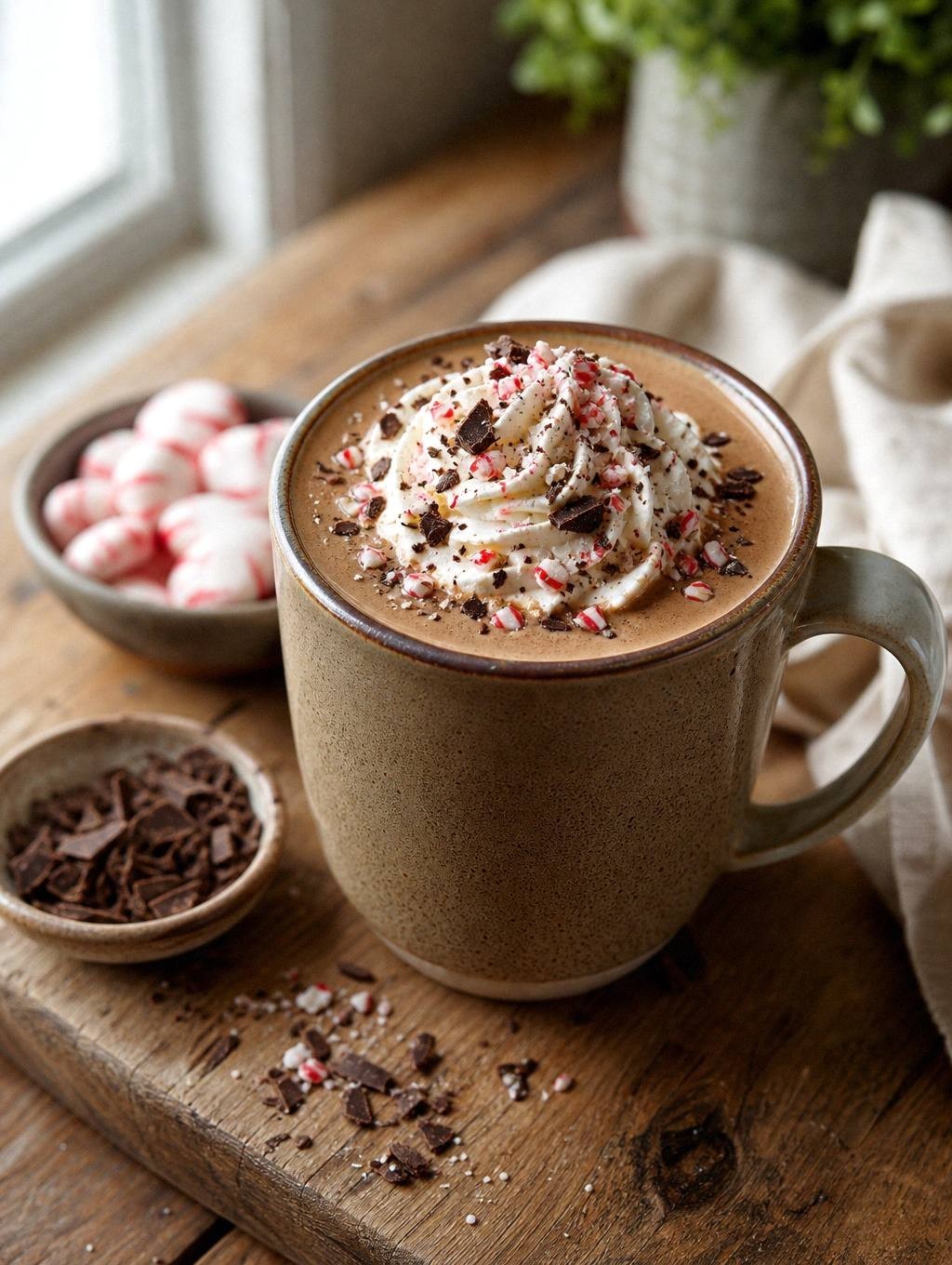 Easy Peppermint Mocha Latte for Fall Mornings