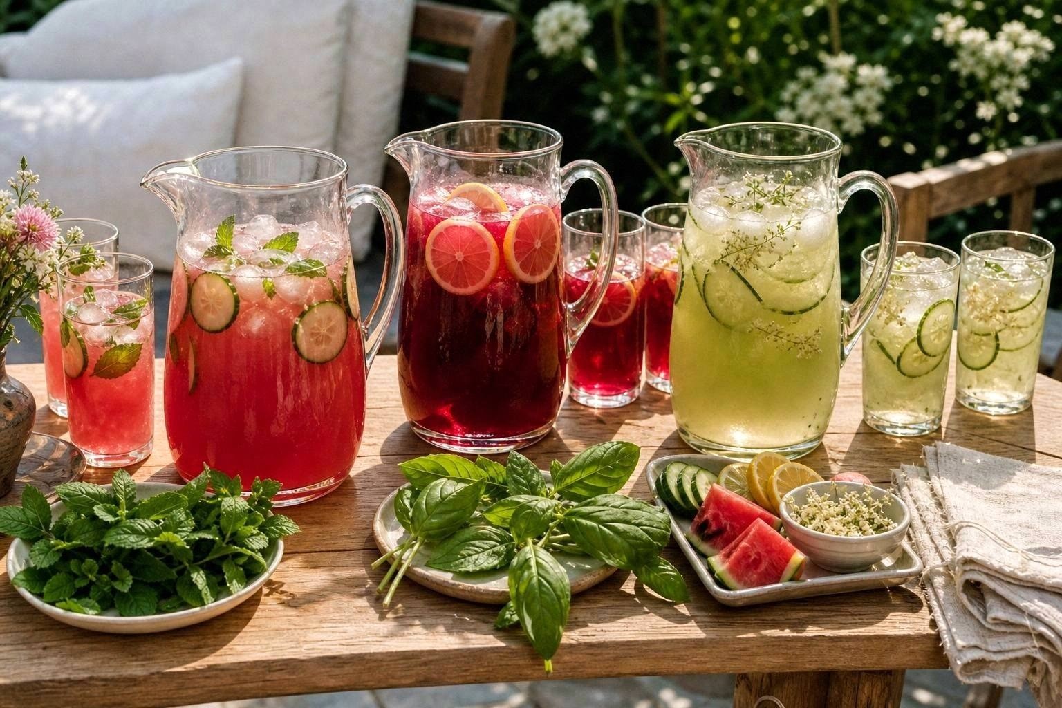 Easy Summer Mocktail Pitchers: 7 Big-Batch Recipes