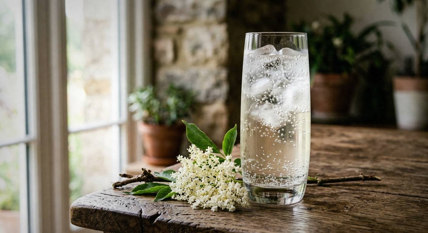Elderflower Cordial Without Citric Acid