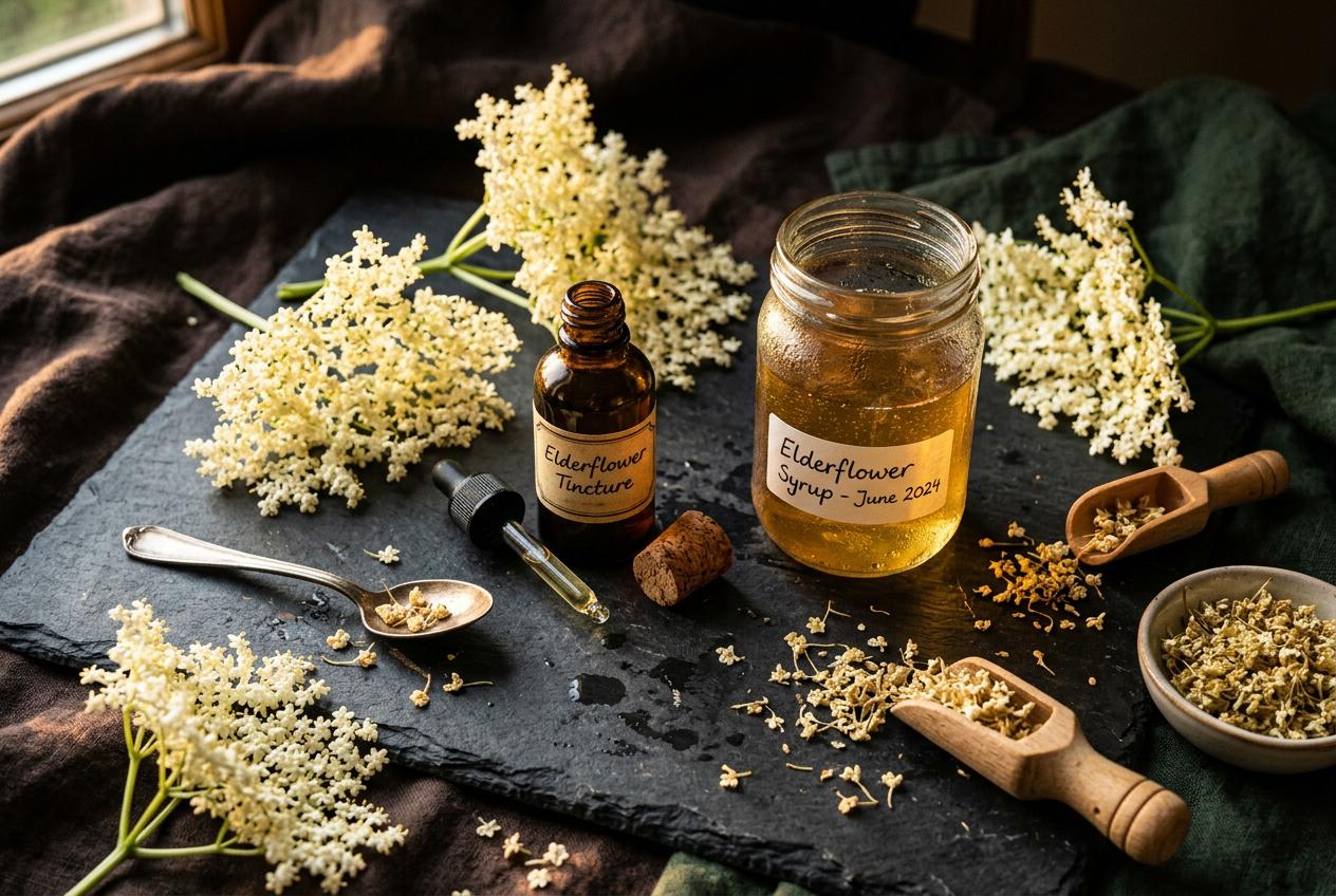 Elderflower: Healing Benefits, History, and How to Use It in Drinks