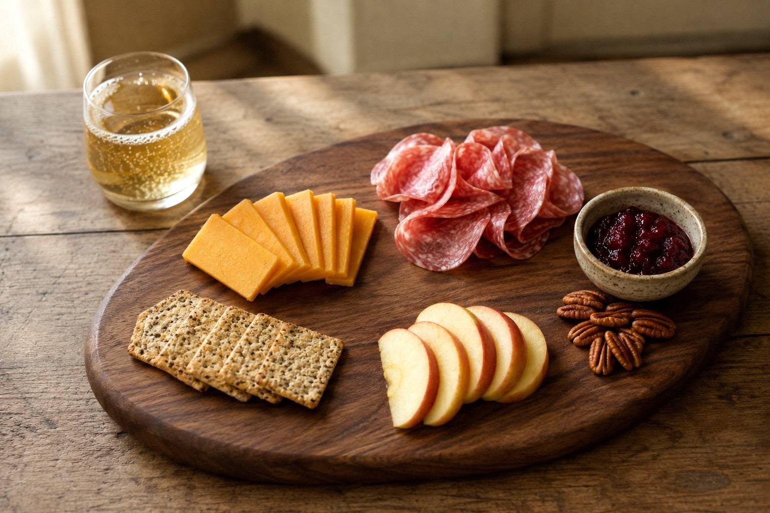 Fall Charcuterie Board on a Budget With Apple Cider Pairings