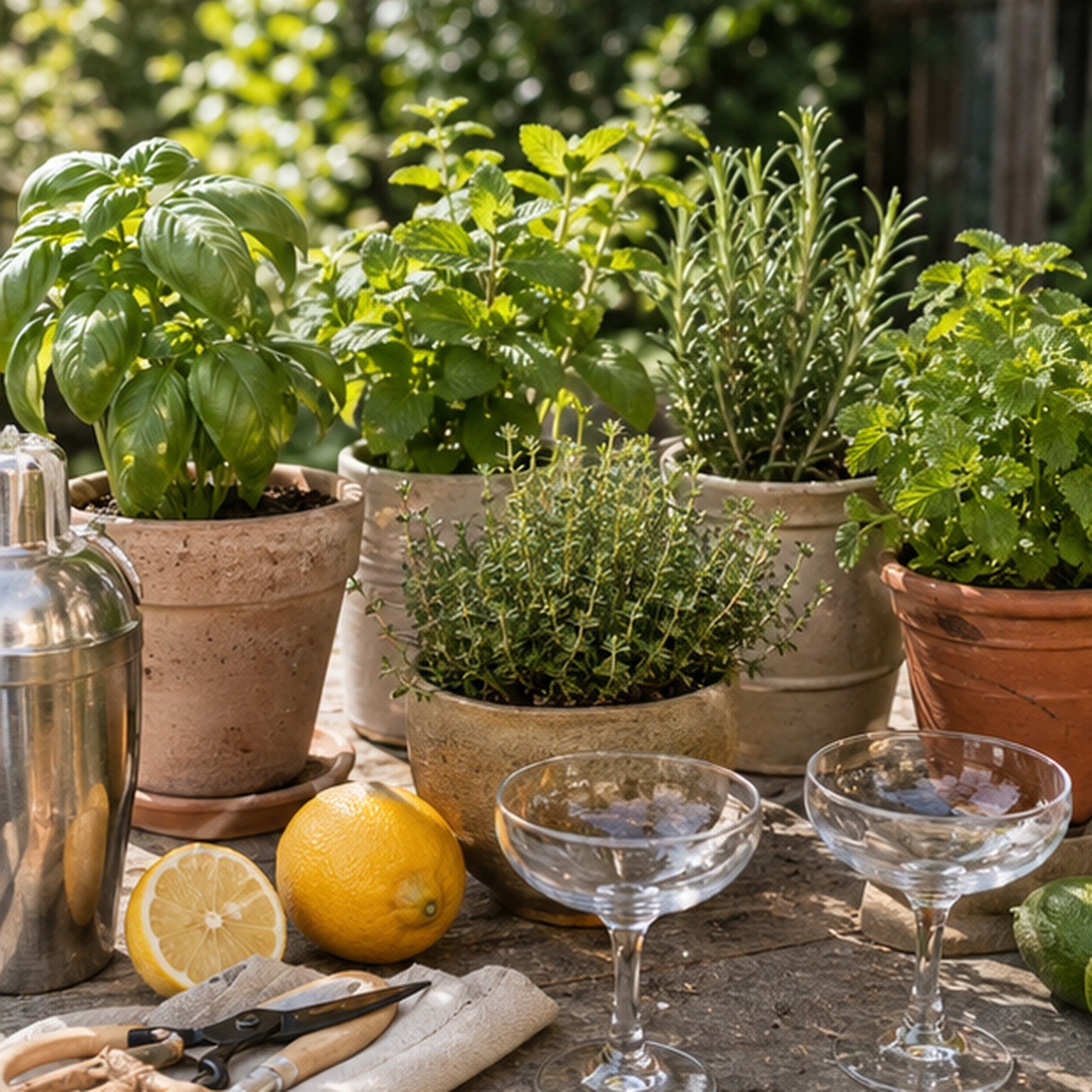 Garden Cocktails With Herbs You Can Grow