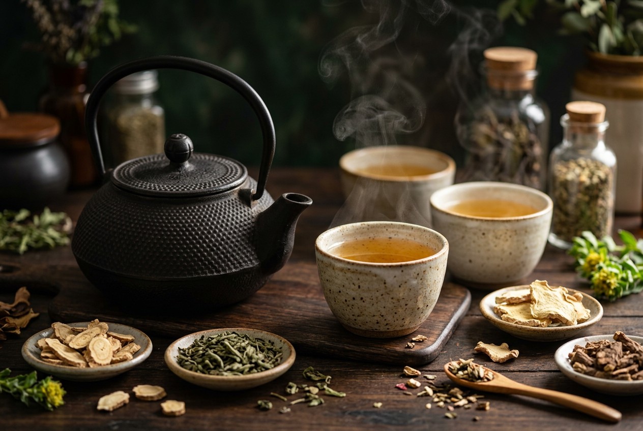 Herbal Tea Recipes for Energy: Natural Caffeine-Free Boost