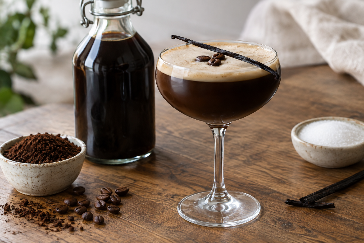 Homemade Coffee Liqueur Recipe (Bottled for Gifting)