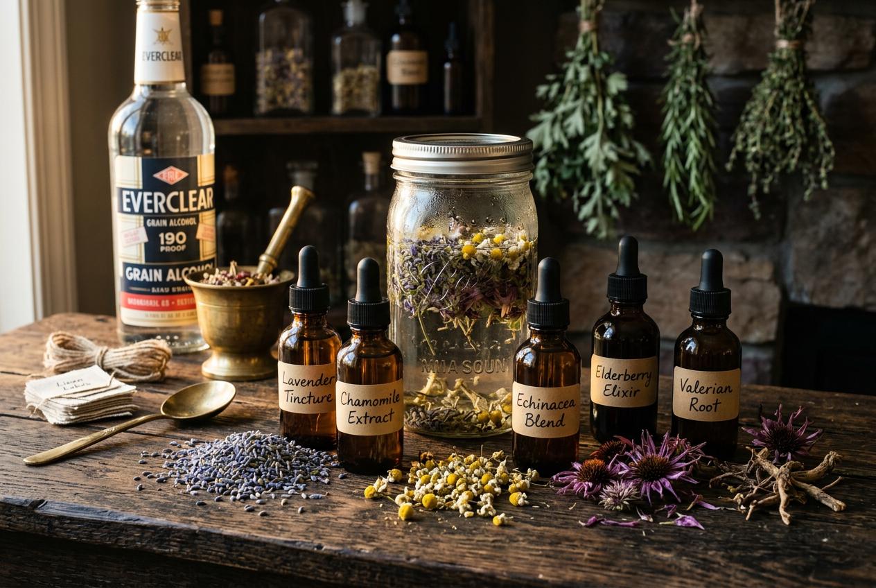 How to Make an Herbal Tincture at Home: A Beginner's Complete Guide