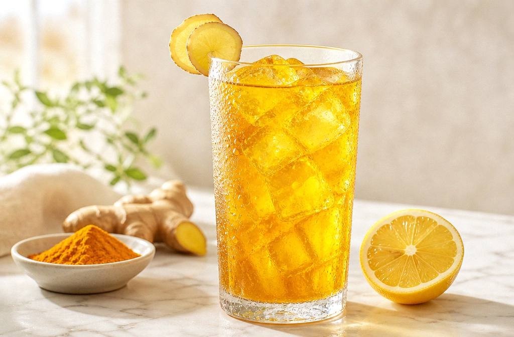 Iced Turmeric Tea: The Golden Summer Iced Tea