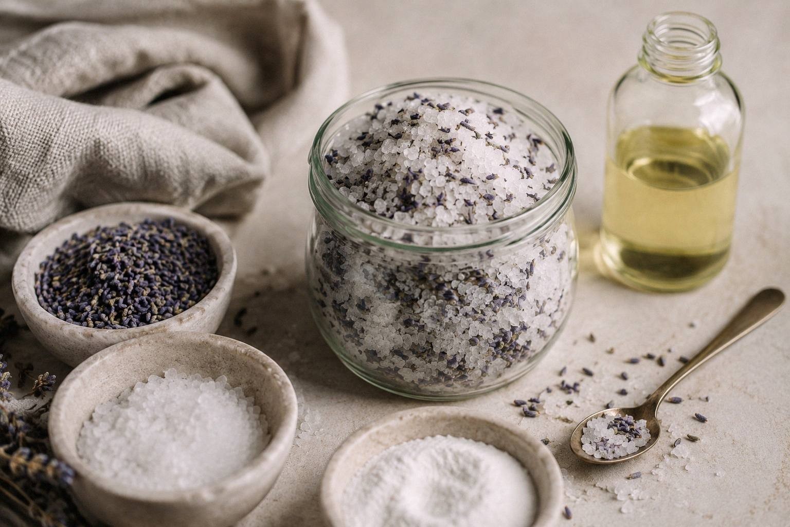 How to Keep Lavender Bath Salts Smelling Good
