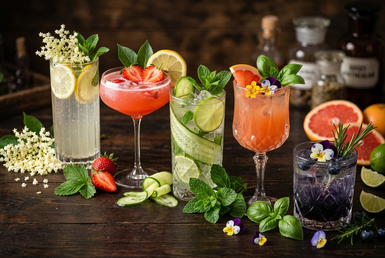 Mocktail Recipes Simple Ingredients: 5 Easy Spring Drinks