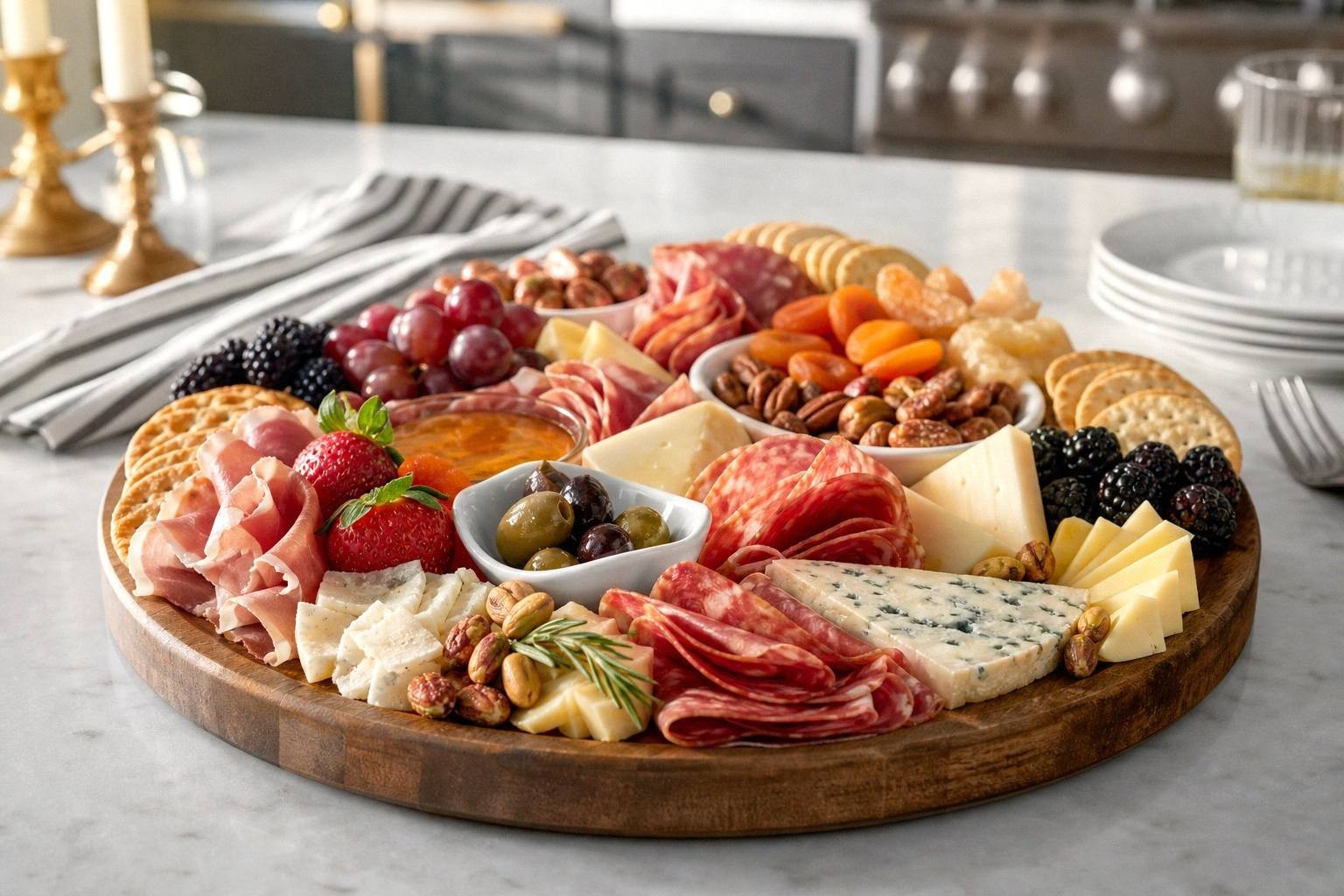 New Years Eve Charcuterie Board