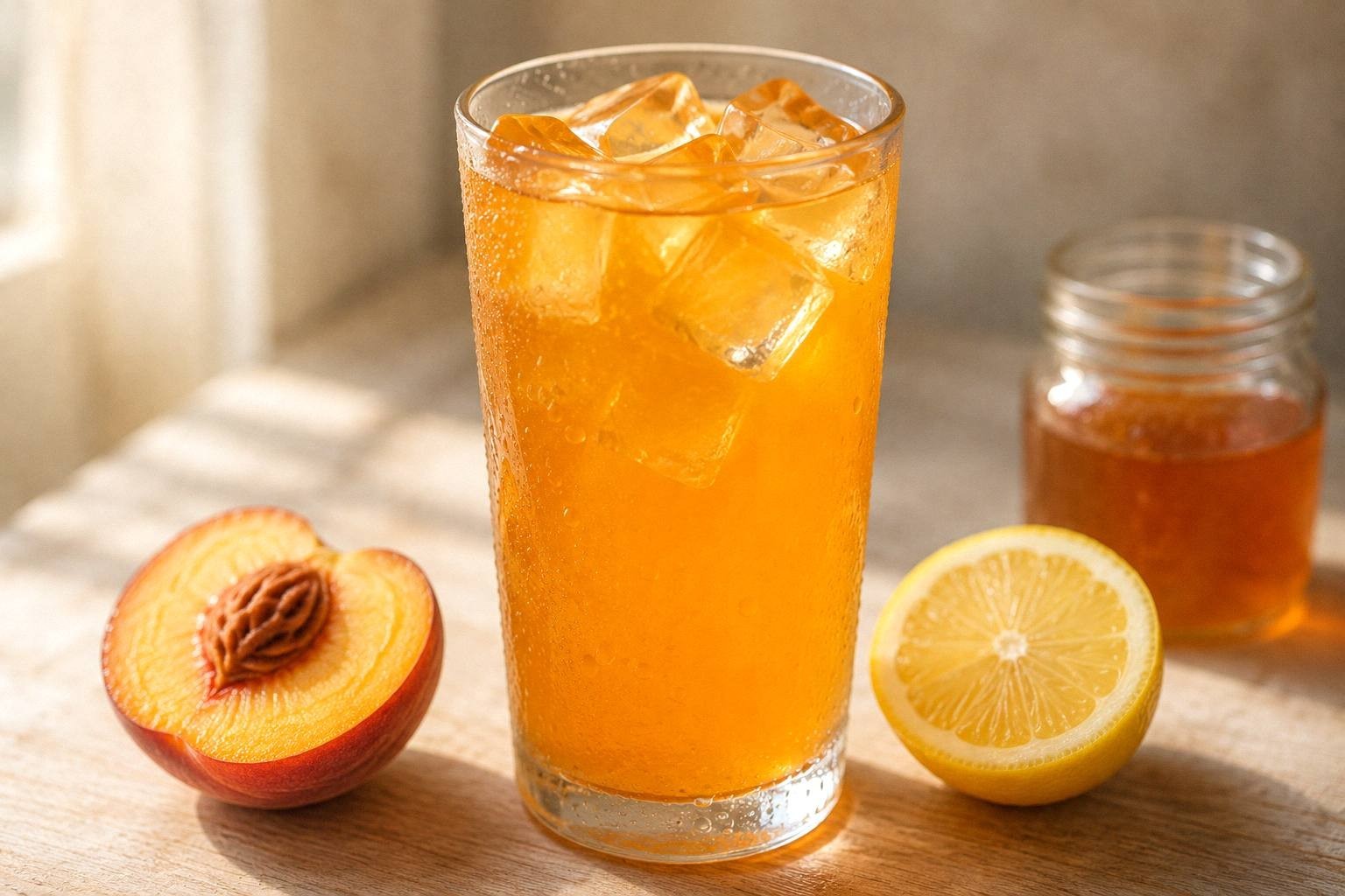Homemade Peach Lemonade: Fresh Summer Drink Beats Bottled