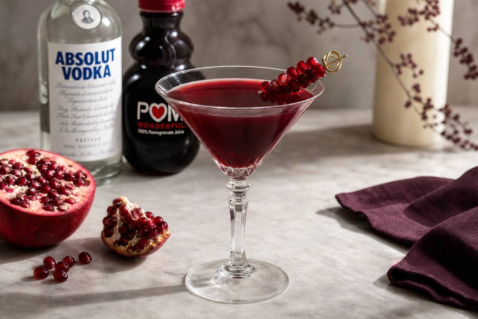 Pomegranate Martini Recipe