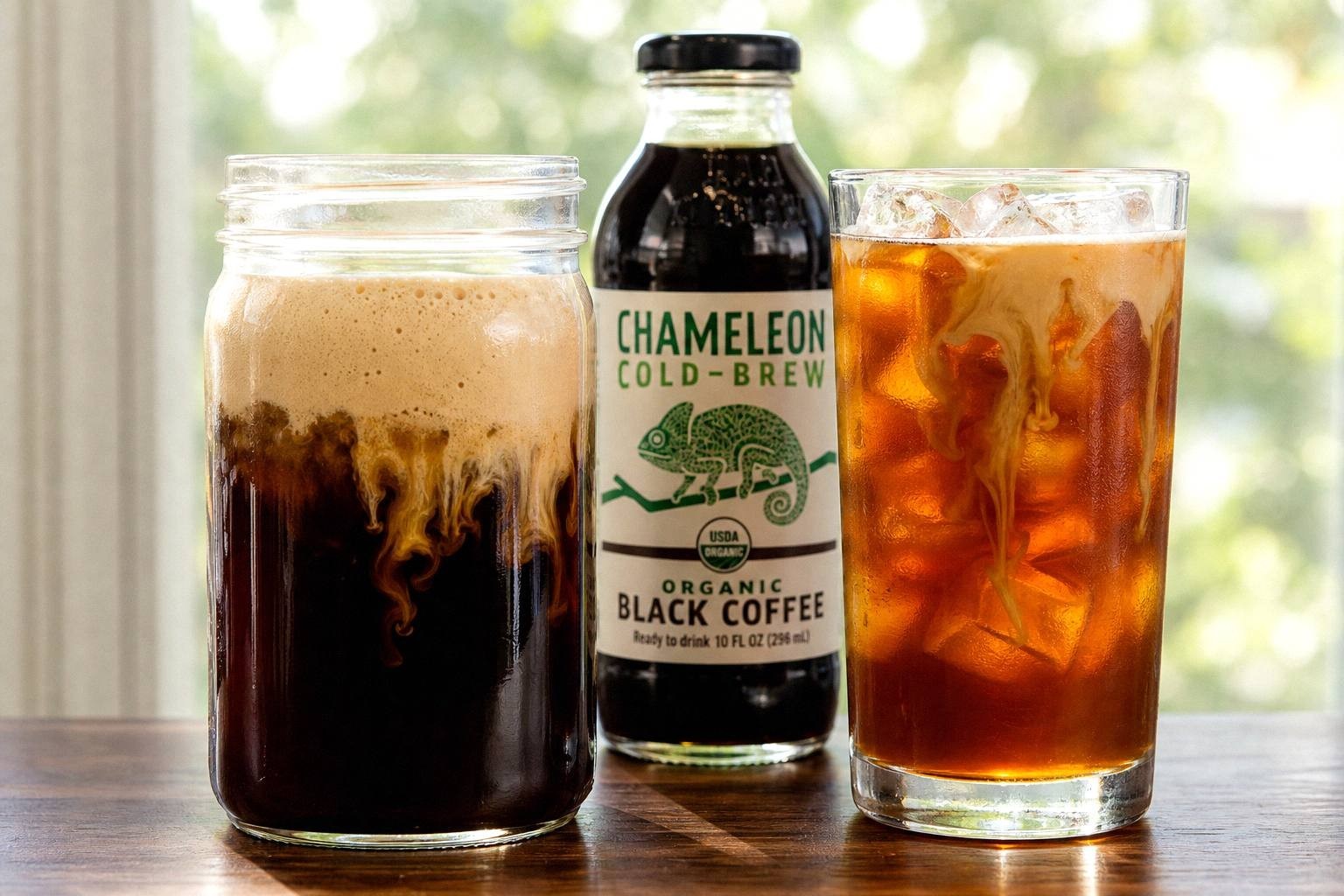 Pumpkin Cream Cold Brew serving illustration