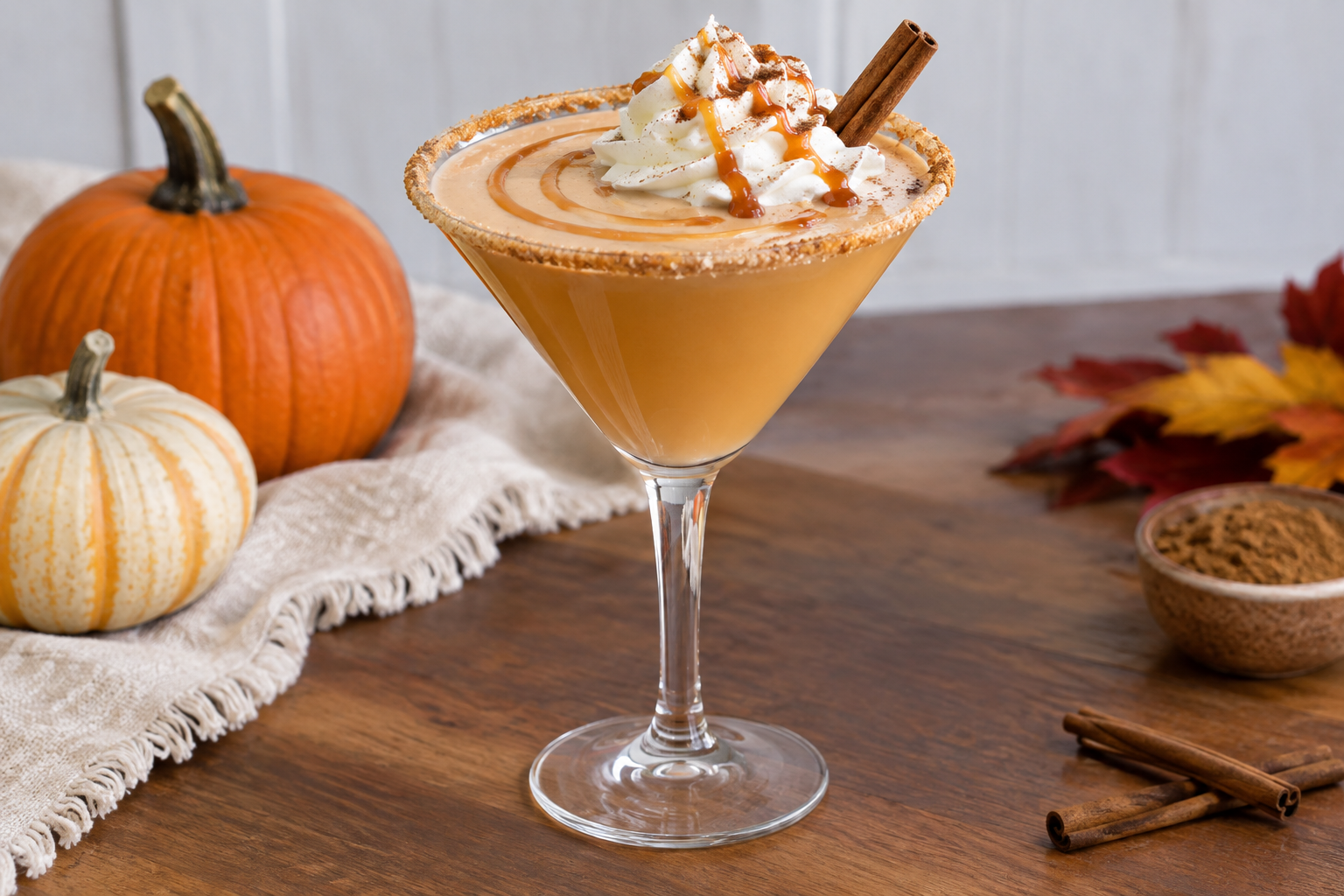 Pumpkin Pie Martini Recipe for Thanksgiving