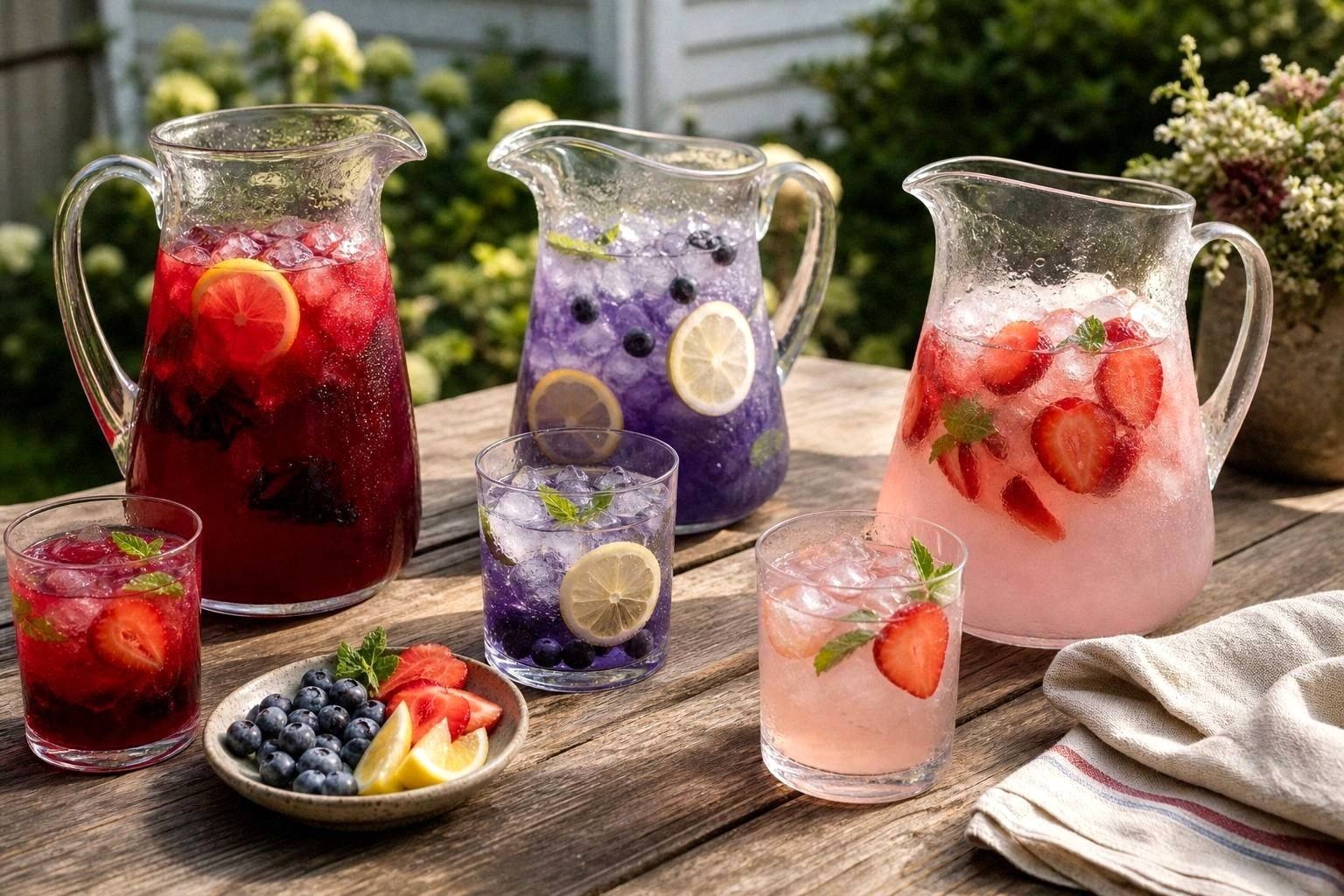 Red, White & Blue 4th of July Cocktails