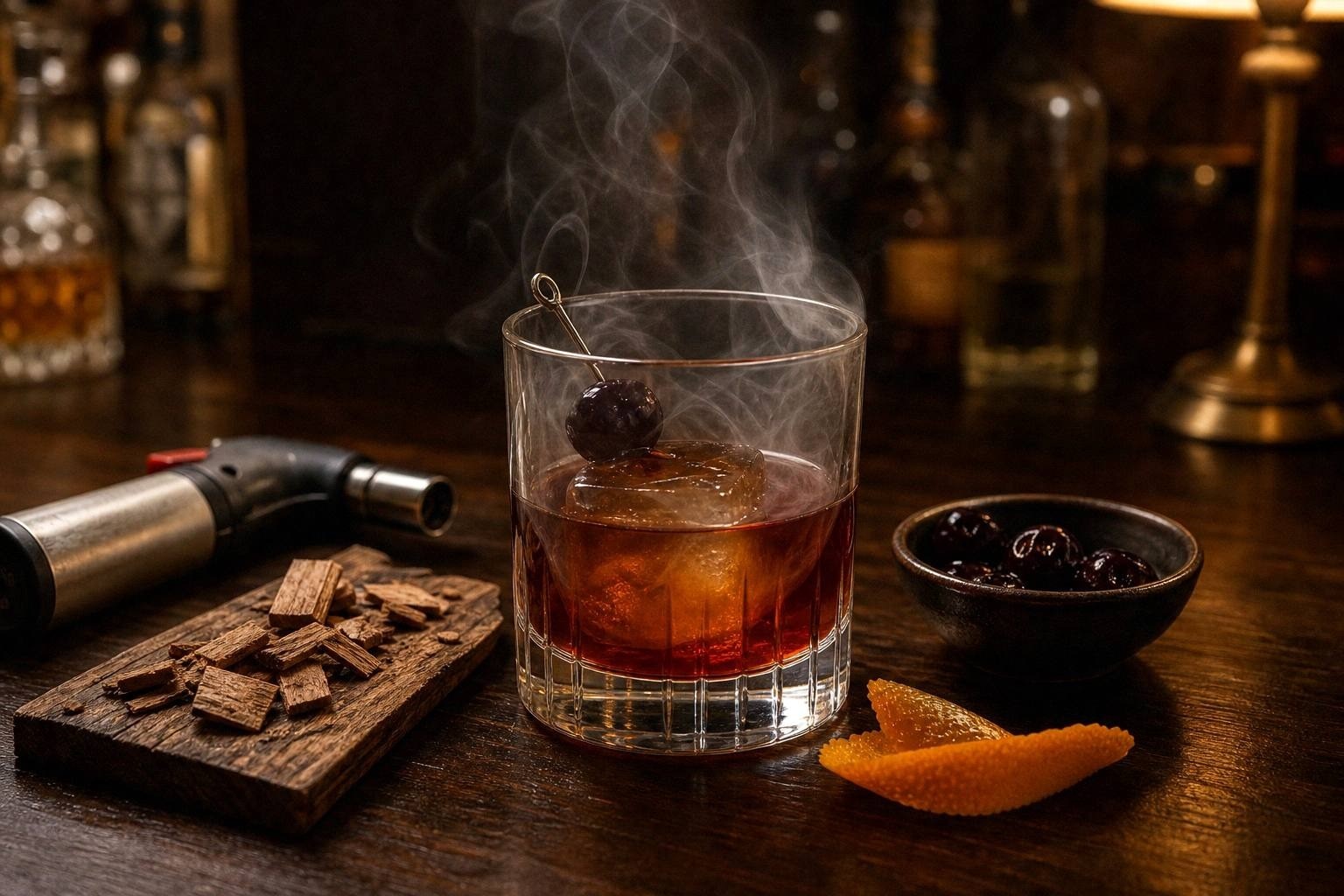 Smoked Cocktails at Home: 7 Recipes