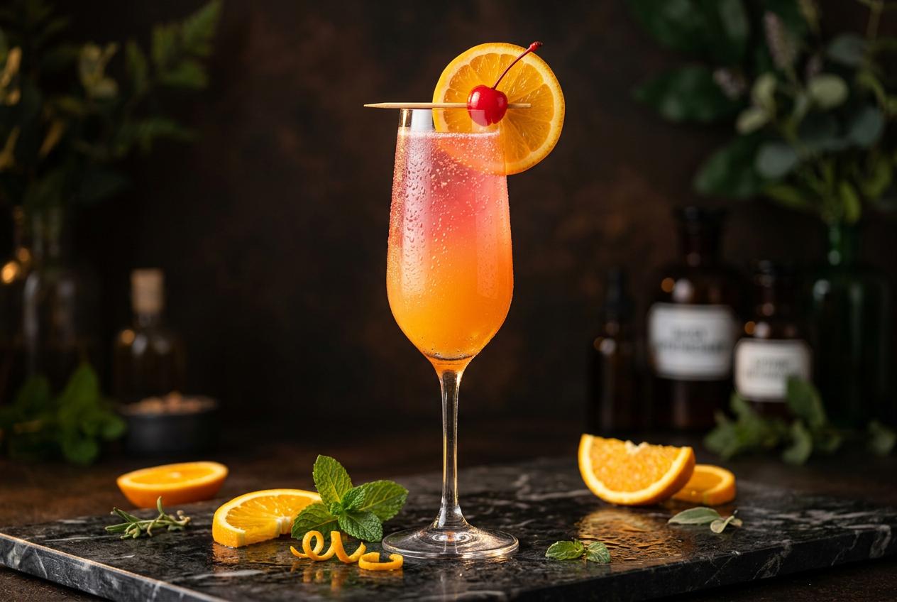 Sparkling Citrus Sunrise Mocktail: Bright, Refreshing, Zero Alcohol
