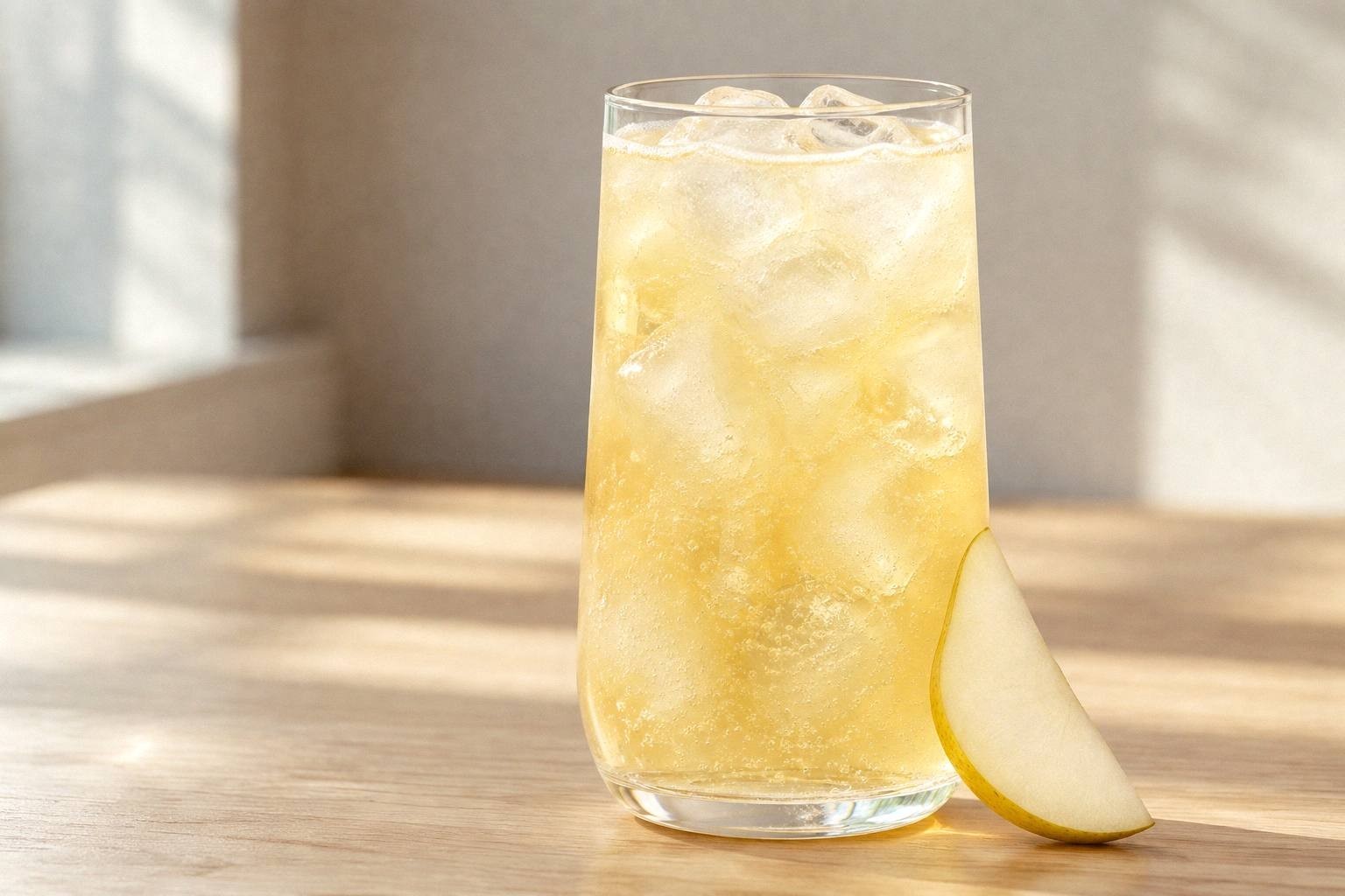Sparkling Vanilla Pear Mocktails