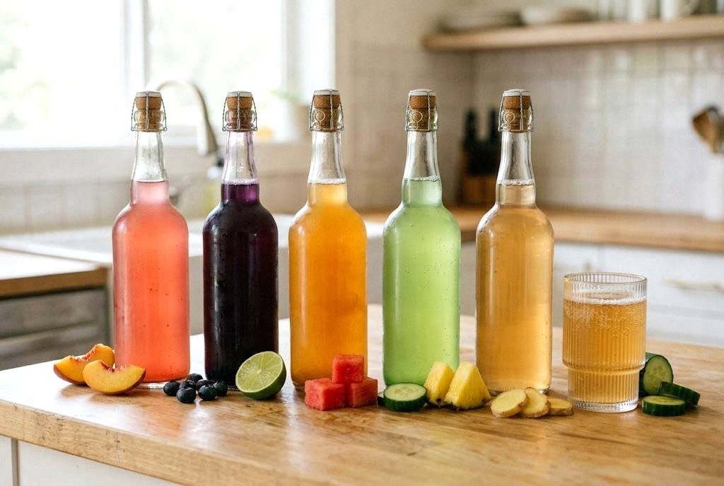 Summer Kombucha Flavors for Second Fermentation