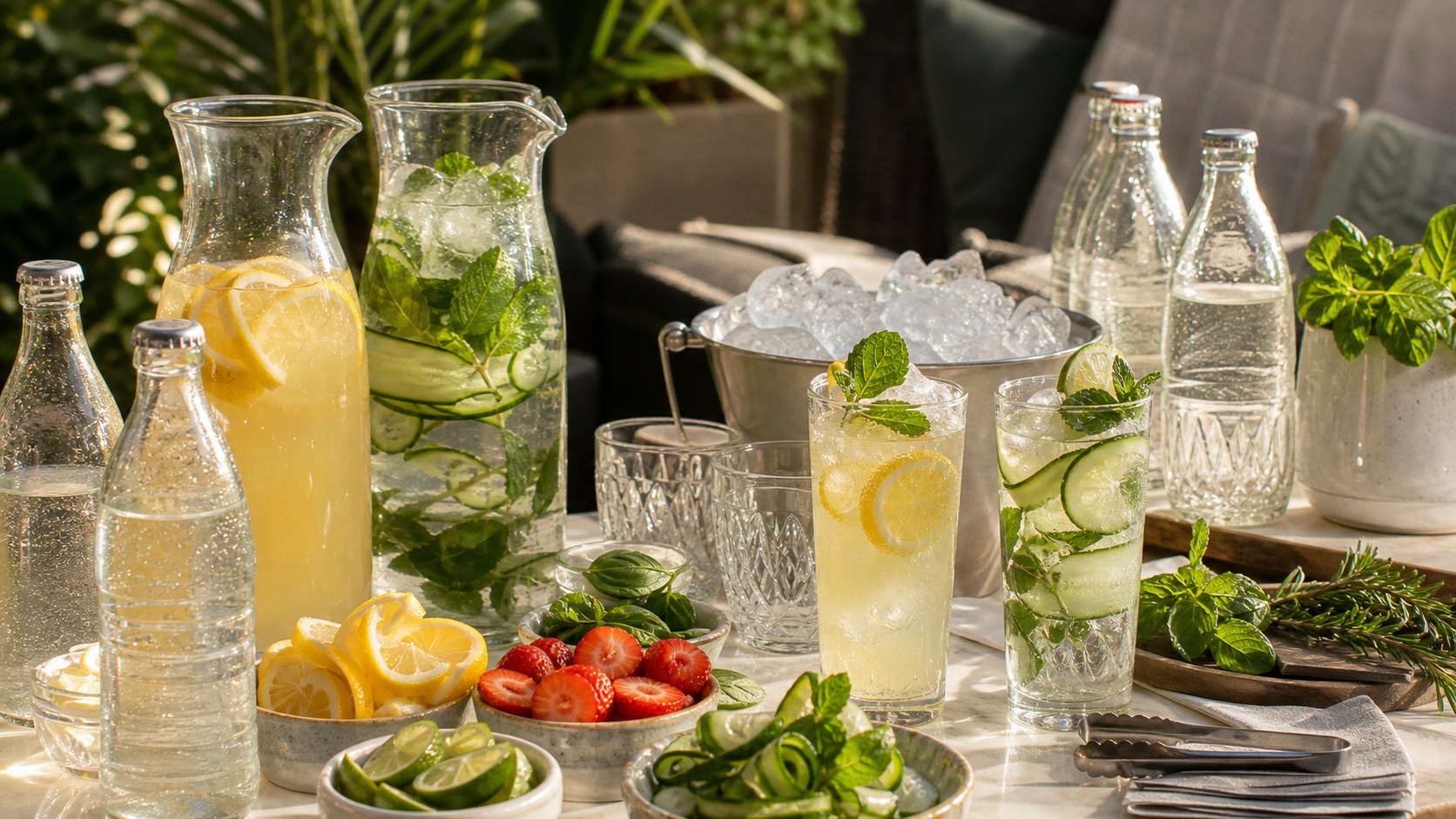 Summer Mocktail Bar Ideas for Parties