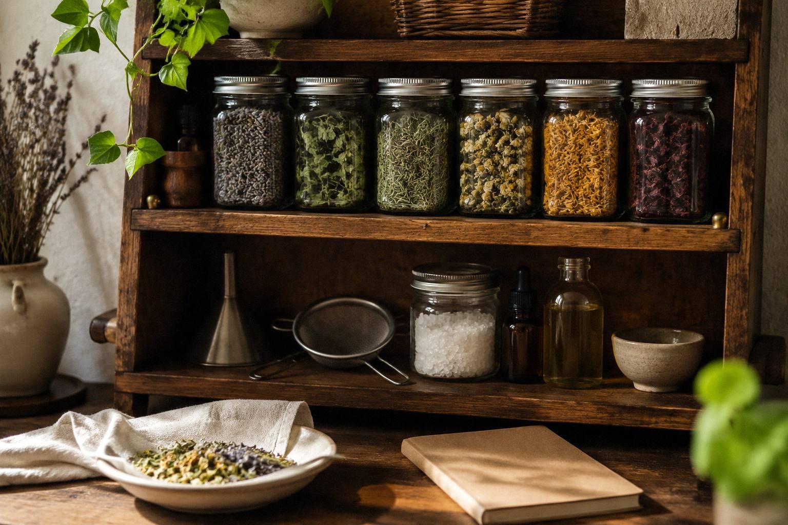 Beginner Apothecary Shelf Checklist: What to Keep, Use, and Skip