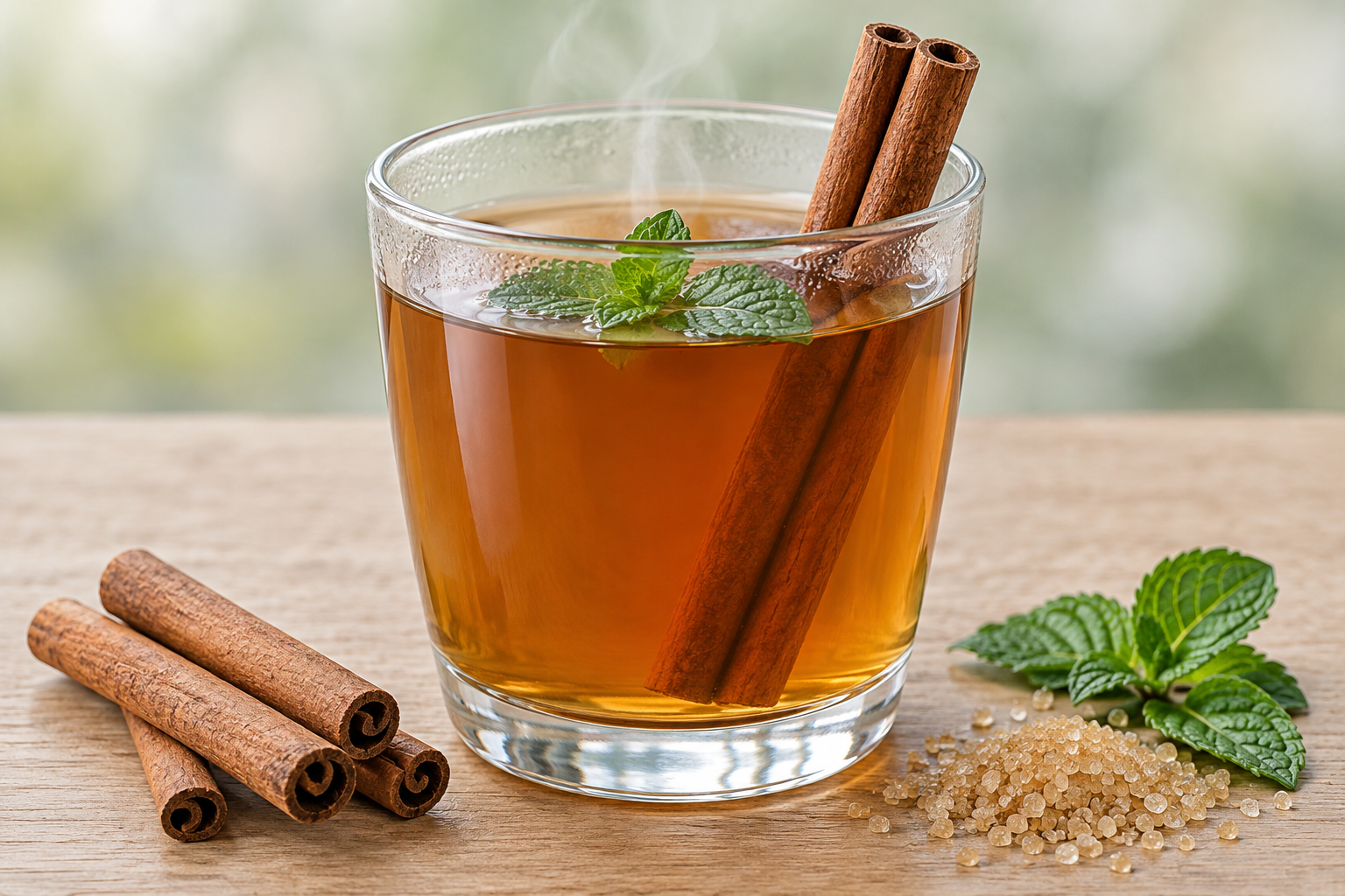 Warm Cinnamon Orange Tea for Winter